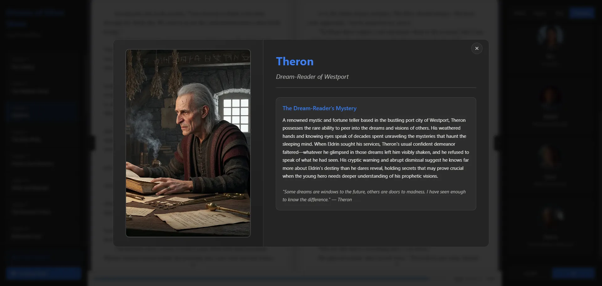 Character - Theron